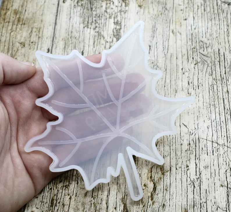 Maple leaf silicone mould