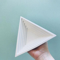 Stairs triangle Trinket tray silicone mold resin craft mold