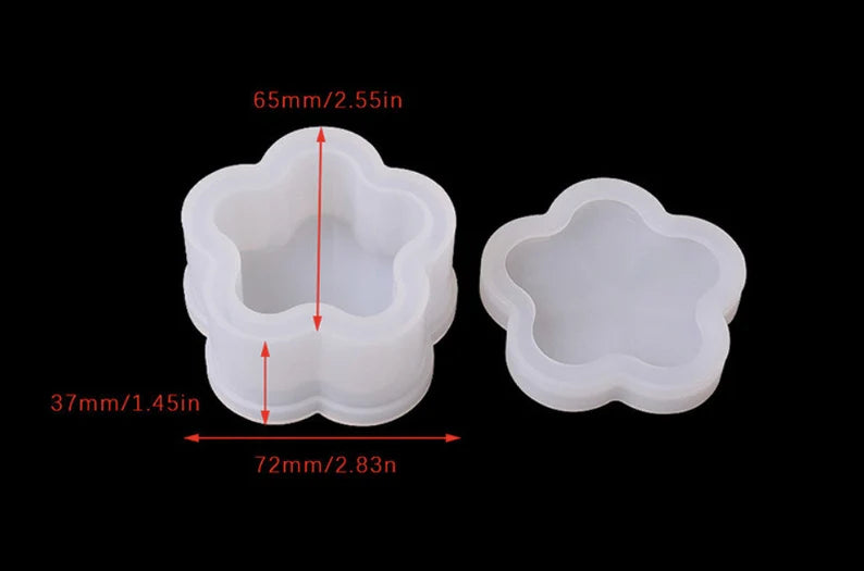 Flower shape box mould