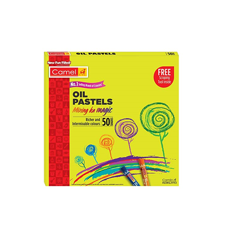 Camel Oil Pastel (50 Shades)