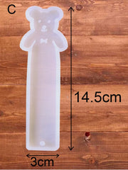 Silicone mold bookmarks