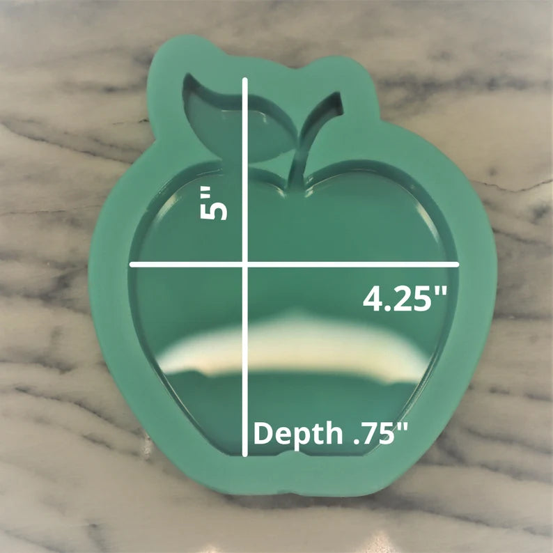 Apple Silicone Mold / Standing Apple Silicone Mold