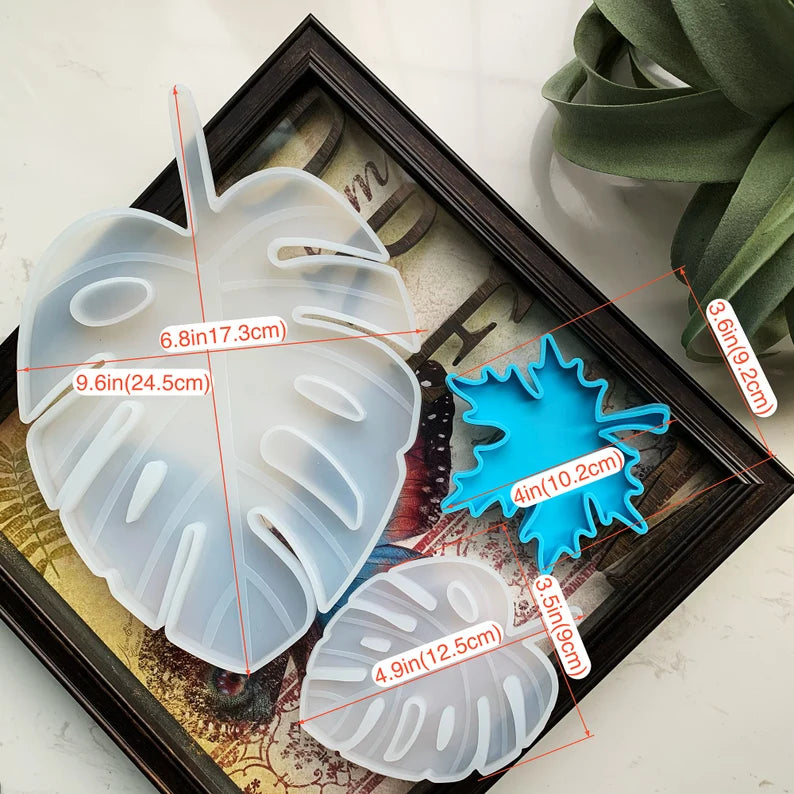 Maple leaf resin mould