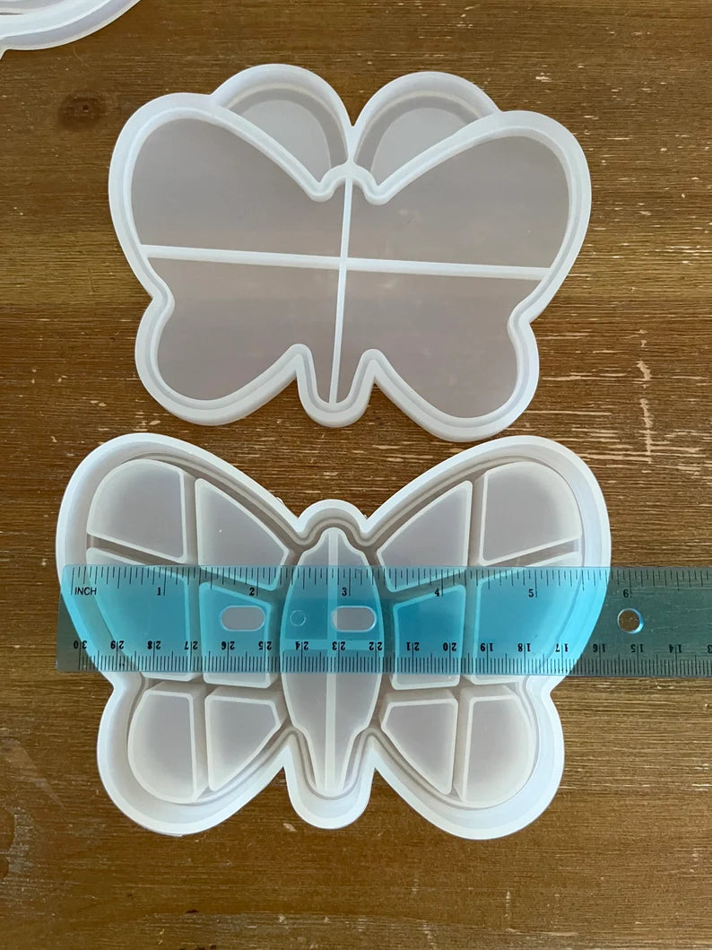 Silicone butterfly storage mold for resin, diy crafts