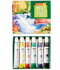 Camlin Kokuyo Student Water Color Tube - 5ml Tubes, 6 Shades