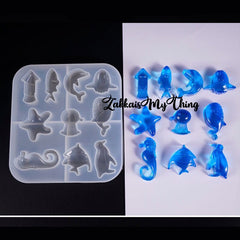 Sea Creatures Silicone mould