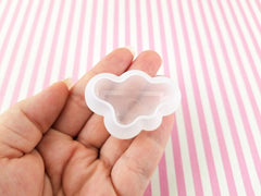 Cloud Mold for Cabochons, 3D Cloud Mold for Cabs, Resin Etc, Silicone Mold,