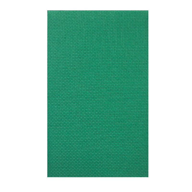 PONY AIDA FABRIC - GREEN 38CM X 46CM -14C
