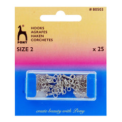 Pony Hooks 25C