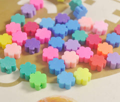 Colorful Flower shaped beads