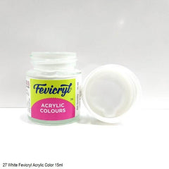 Fevicryl Acrylic White Colour 15ml