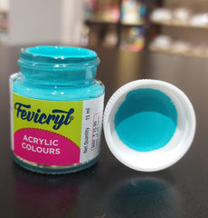 Fevicryl Acrylic Teal Blue Colour 15ml