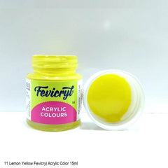 Fevicryl Acrylic Lemon Yellow Colour 15ml