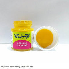 Fevicryl Acrylic Golden Yellow Colour 15ml