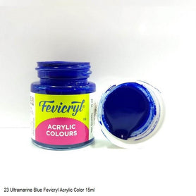 Fevicryl Acrylic Ultramarine Blue Colour 15ml
