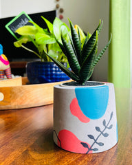 Decohomie Concrete Planter | Candle Holder | Pen/Pencil Stand