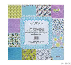 12X12 PAPER 24 SHEETS