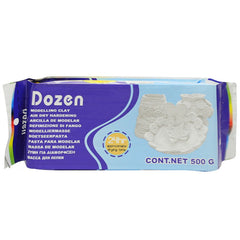 Dozen Modelling Clay 500GM (White)