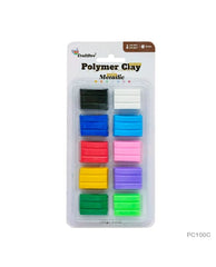 Polymer Clay 100gm 10 colour