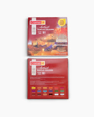 Camel  Artist  Acrylic  Colours Assorted (pack of 18 shades in 20ml )