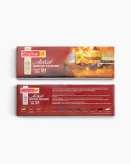 Camlin Camlin Artist Acrylic Colours Camlin 12 Shades X 9 ML Tubes