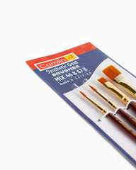 Camlin  Synthetic  Gold  Brushes  pack  of  4  brushes