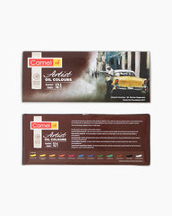 Camel Artist Oil Colours 12 shades in 20ml