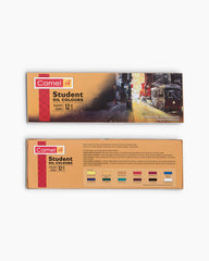 Camel Student Oil Colours  12 shades in 9ml