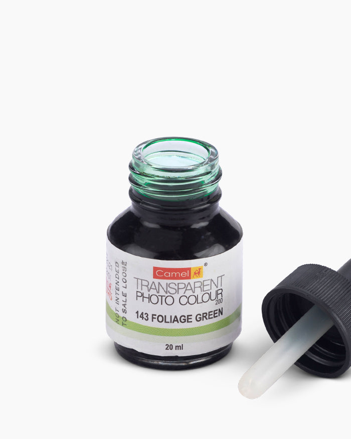 Camel Transparent Photo Colours Foliage Green in 20ml