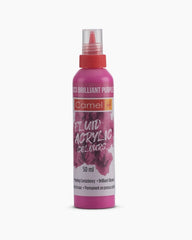 Camel Fluid Acrylic Colours  Brilliant Purple in 50ml