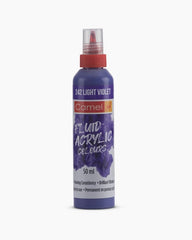 Camel Fluid Acrylic Colours Light Violet in 50ml