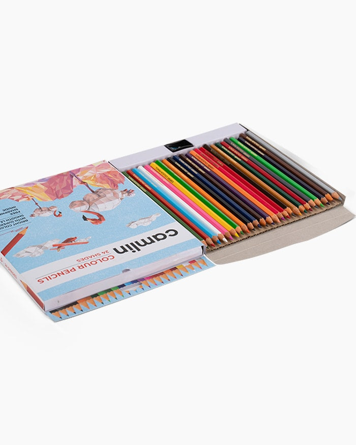 Camlin Colour Pencils pack of 24 shades