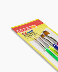 Camel Champ Brushes pack of 4 brushes