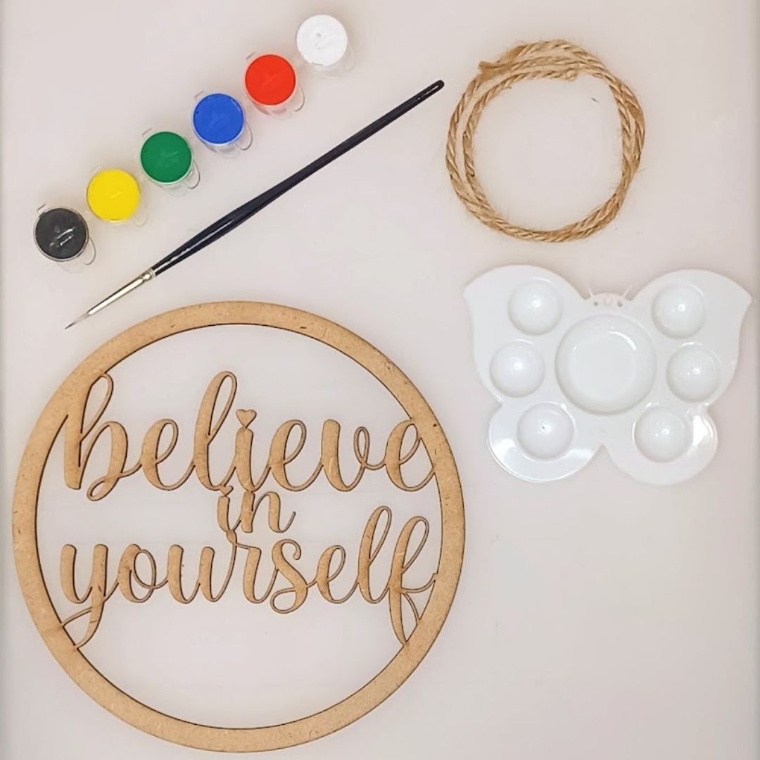 MDF - Believe in Yourself DIY kit