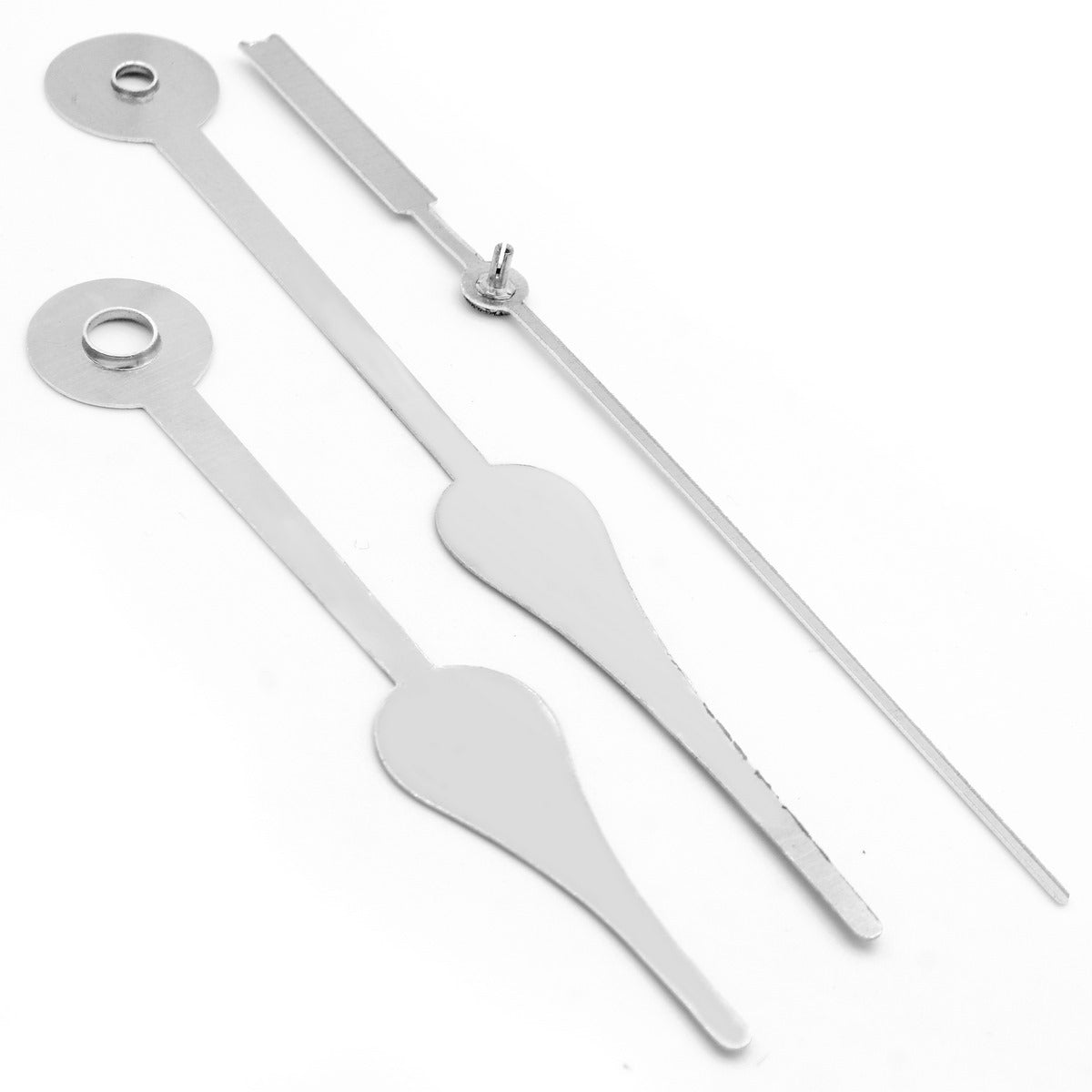 Clock Hands Set Silver
