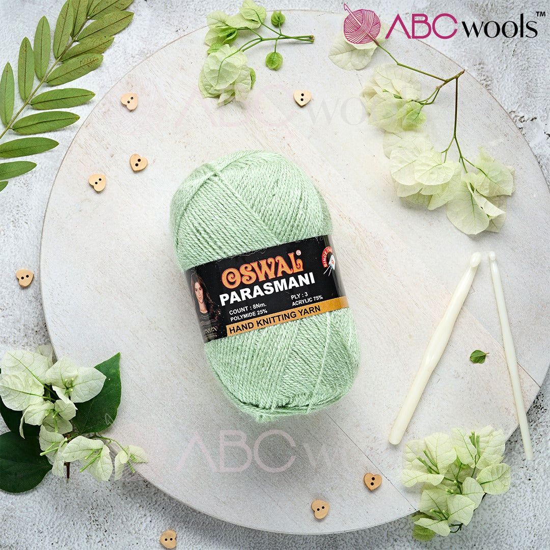 OSWAL PARASMANI Hand Knitting Yarn Wool shade no-74