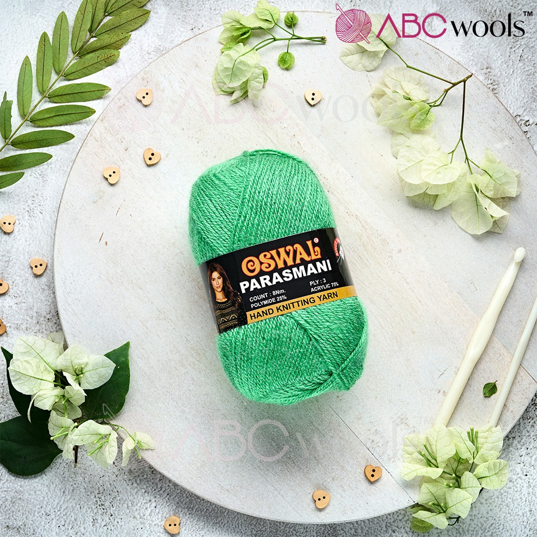 OSWAL PARASMANI Hand Knitting Yarn Wool shade no-41