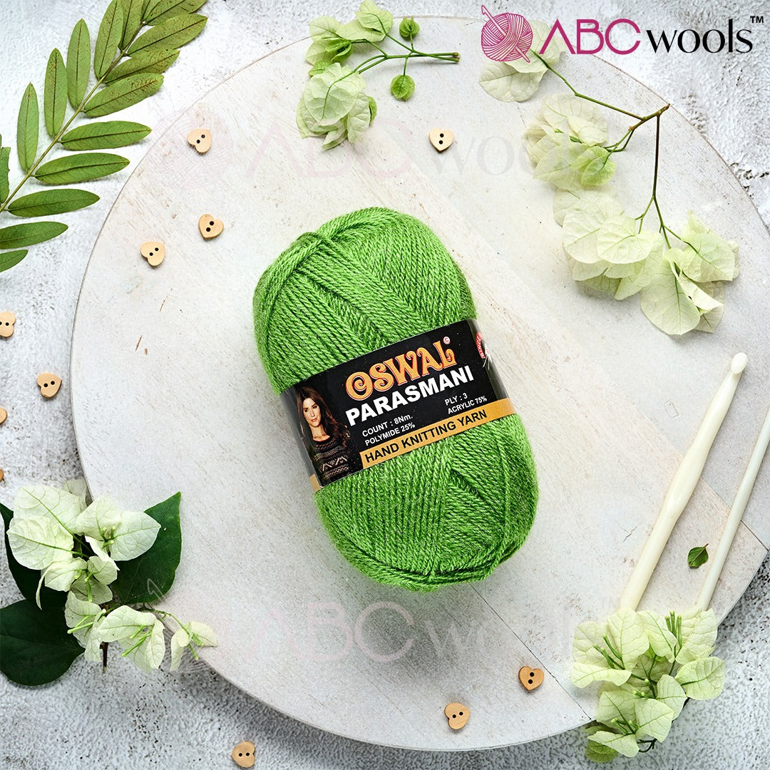 OSWAL PARASMANI Hand Knitting Yarn Wool shade no-52