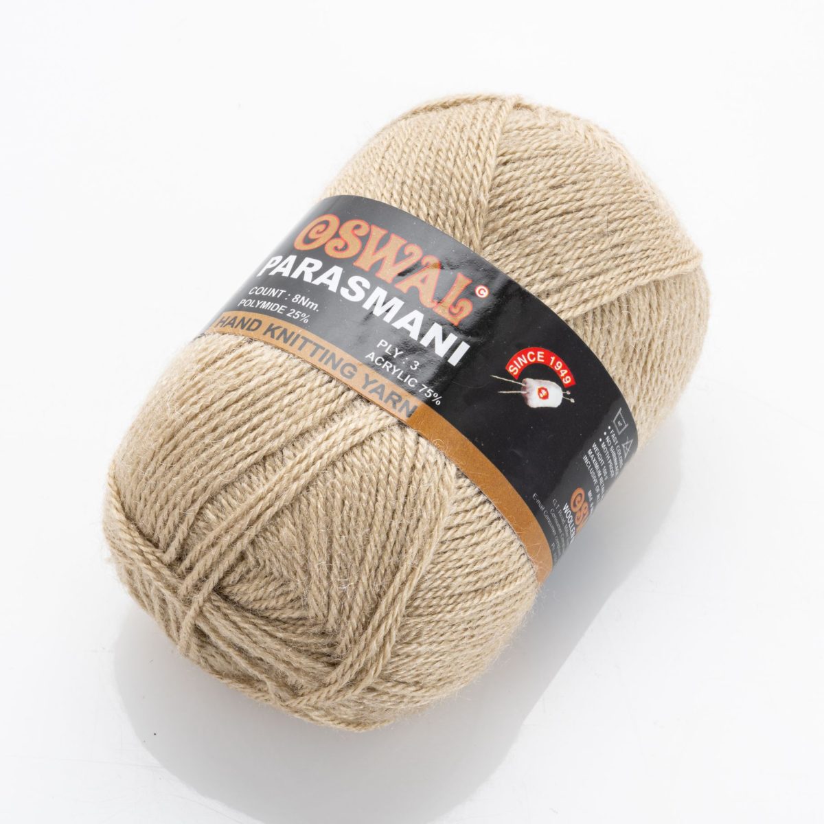 OSWAL PARASMANI Hand Knitting Yarn Wool shade no-16