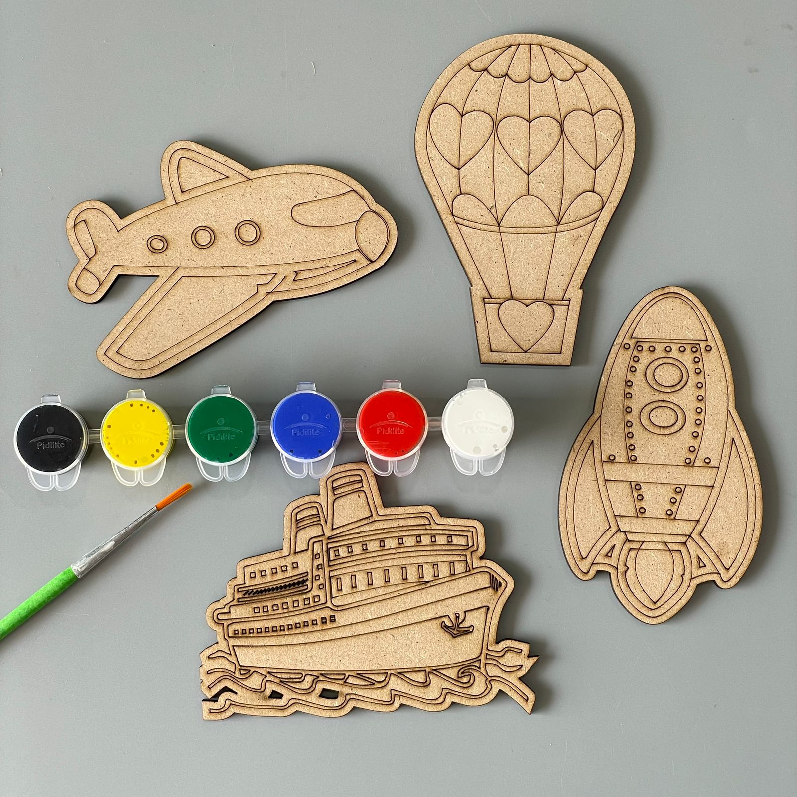 MDF - DIY Transport Set (set of 4)