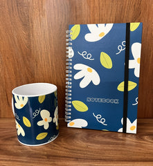 Coffee Mug And Notebook Gift set