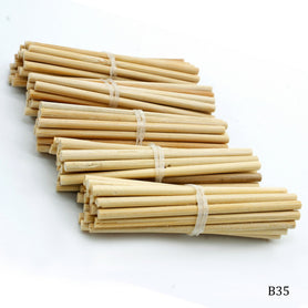 Craft Stick Round Natural 3.5inch 100pcs