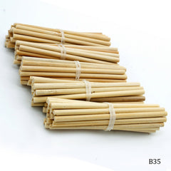 Craft Stick Round Natural 3.5inch 100pcs