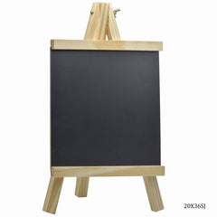 Drawing Board With Easel Stand Black 20x36