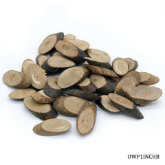 Ovel Wood Plate 1inch Small 50GM