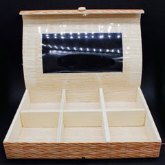 Bamboo Jewellery Box 10.5x7 (1Pcs)
