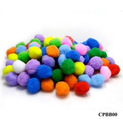 Craft Pom Pom Ball Big 3mm 100pcs