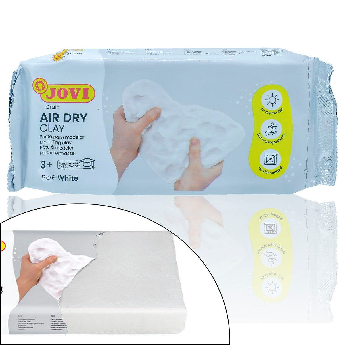 Jovi Air Hardening Bar 250 GR. White Art83