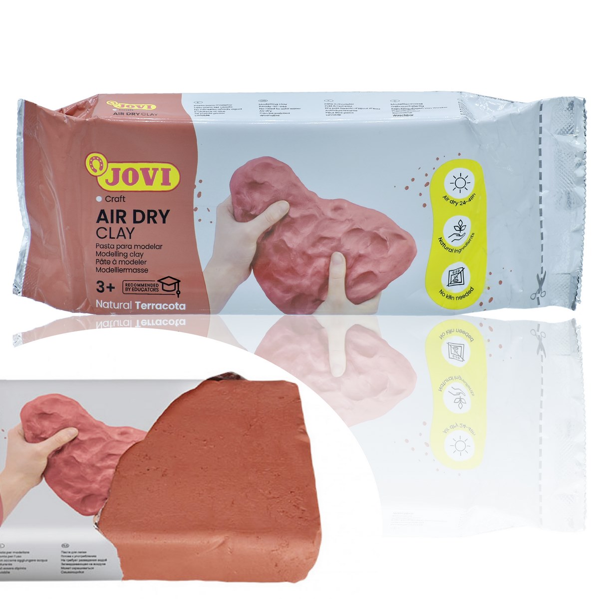 Jovi Air Hardening Bar 500 GR. Terracotta Art88