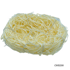 Bird Nest White 12cm BNW12CM